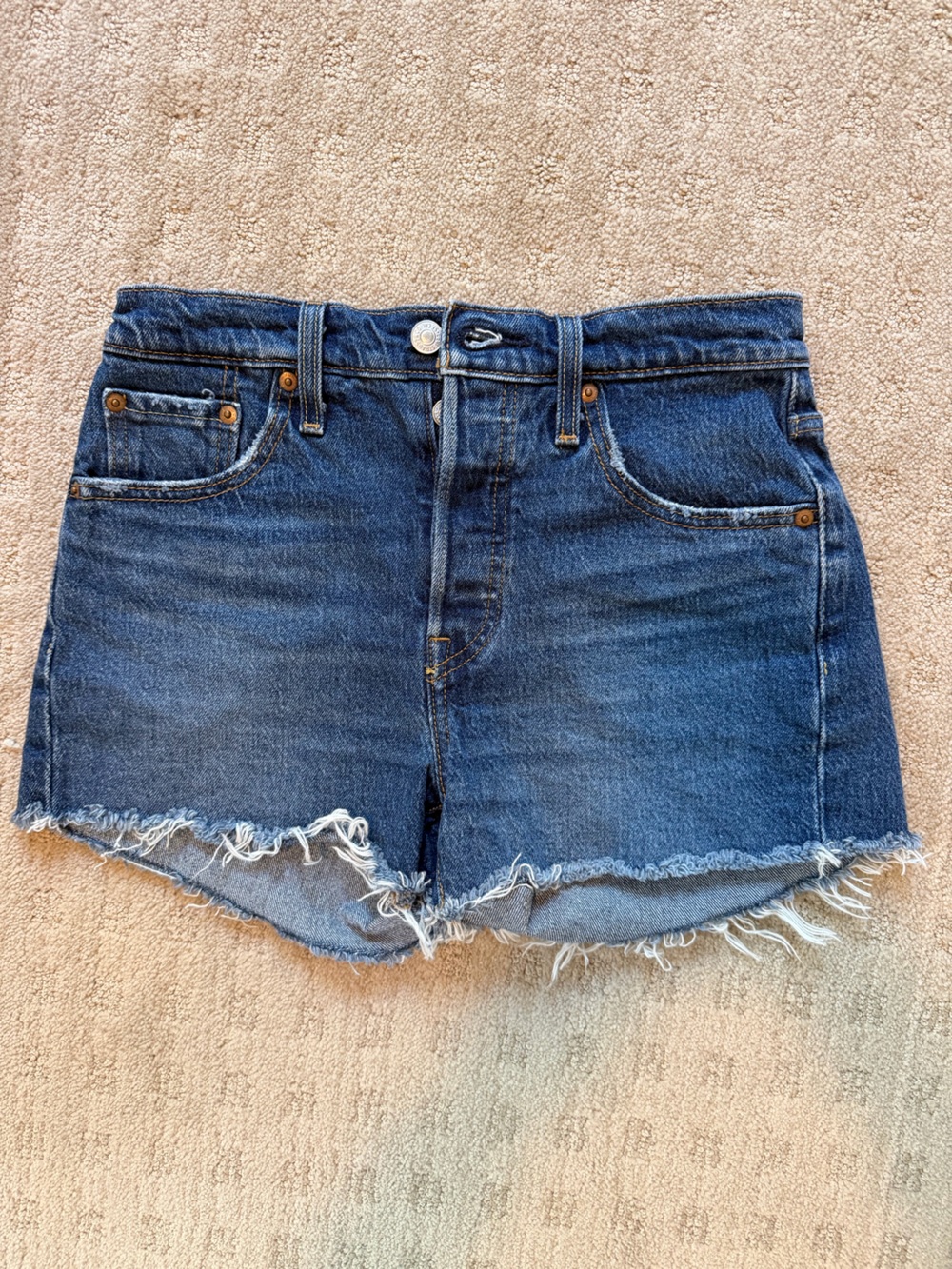 Levi’s 501 size 0 shorts - Dark Blue